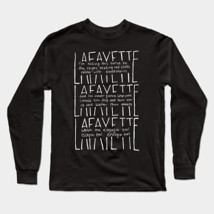 lafayette america Long Sleeve T-Shirt